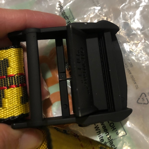 Authentic Off White Industrial belt